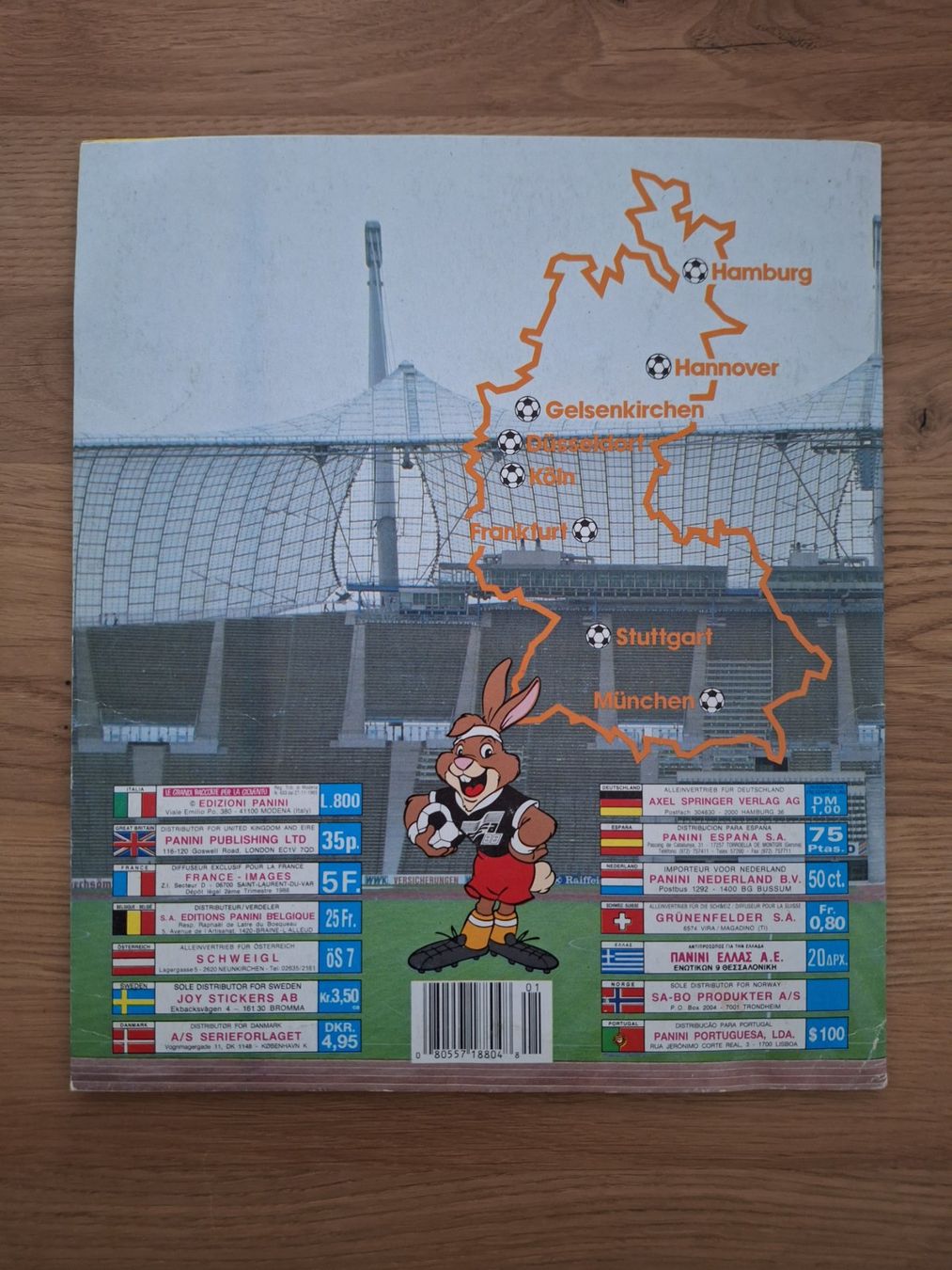 Panini Albums: PANINI EURO 1988 – D'occasion à St. Gallen par Matrix023 8