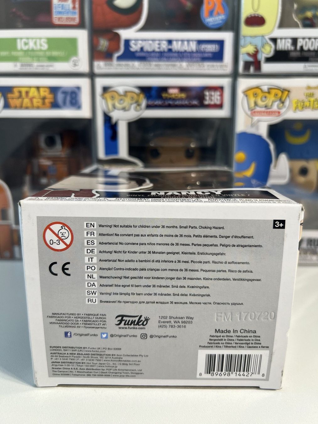 Funko Statuette: Funko POP! Television Stranger Things Nancy – Nuovo e nell'imballaggio originale da Le Mouret venduto da perfectbijou 5