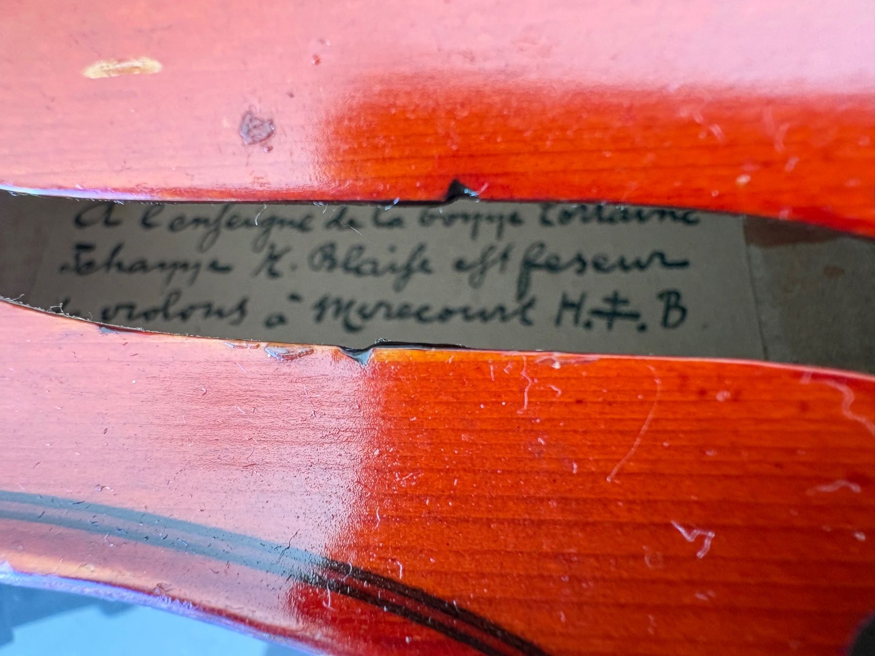 Strumenti musicali: Wunderschöne alte 4/4 Geige / Violine – Usato da Belfaux venduto da leron 2