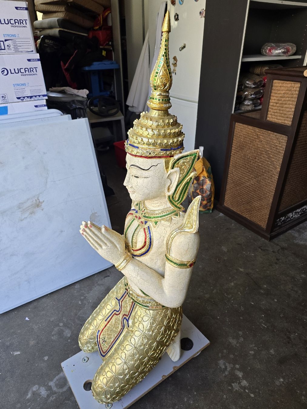 Statuette: Tempelwächter Orginal Thailand Import – Usato da Zürich venduto da inf_q6bm 2