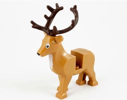 Lego Rentier (Reindeer, Stag, Hirsch) - extrem selten, Neu