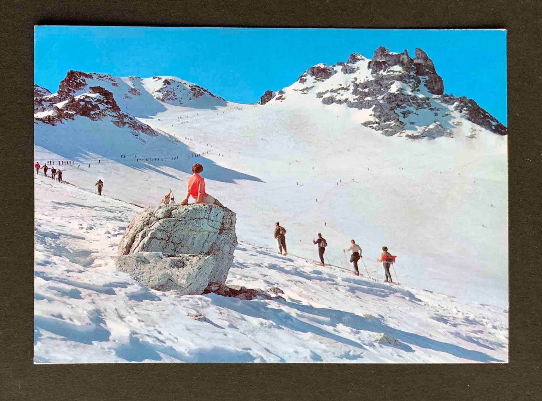 Cartoline postali: AK PIZOL MIT GLETSCHER – Usato da Goldau venduto da artelier1