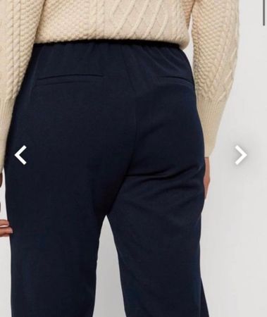 stoffhose blau 38