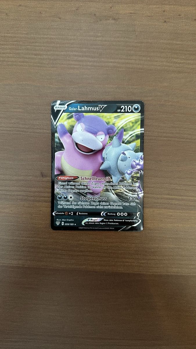Pokémon Carte collezionabili: Galar-Lahmus V – Usato da Zollikofen venduto da Pasfah