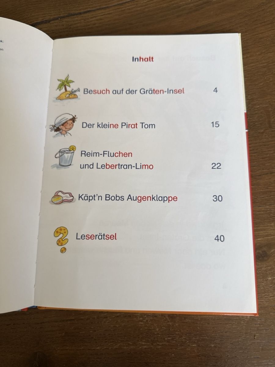 Libri: Leserabe Piratengeschichten 1. Lesestufe – Nuovo (secondo la descrizione) da St.Gallen venduto da Wvuvuosa 1