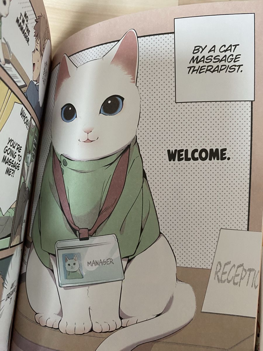 Fumetti: Comedy Manga Cat Massage Therapy 1-2 – Nuovo (secondo la descrizione) da Neftenbach venduto da ctbvm 3