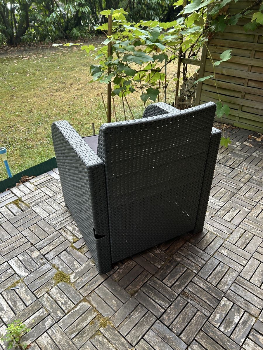 Poltrone: Sessel rattan Rattansitzt – Usato da Bern venduto da jonathanconconi 2