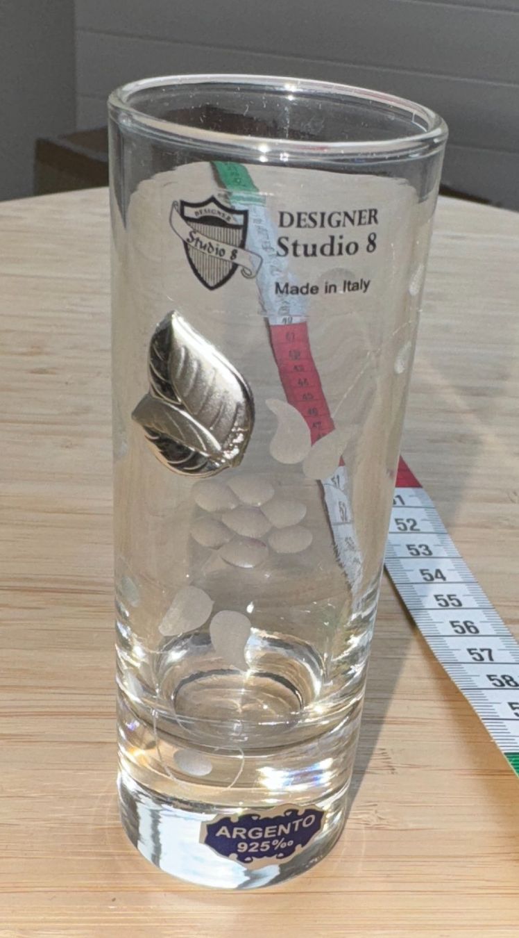 Set di piatti: italienische Shotgläser, Designer Studio 8 – Nuovo e nell'imballaggio originale da Winterthur venduto da YaV 4