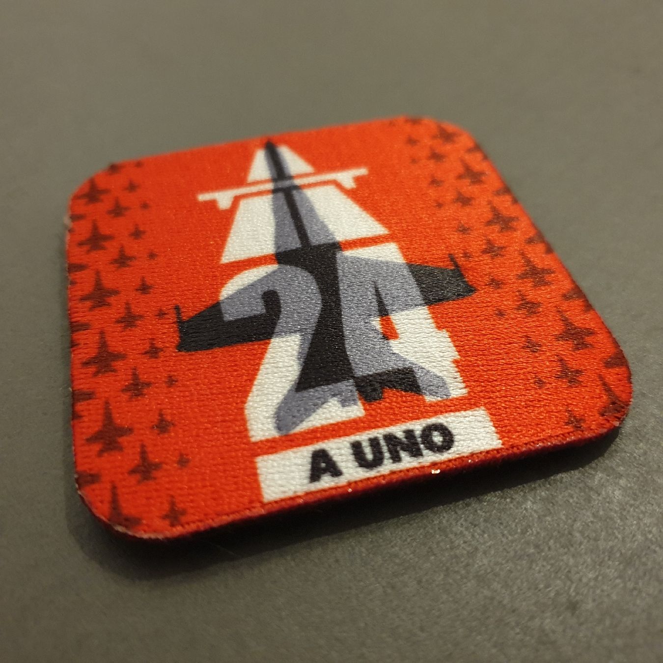 Schweizer Armee Plaketten & Abzeichen: Patch Badge Luftwaffe A Uno 2024 AUNO   – Neu (gemäss Beschreibung) aus Saxonne (Ayent) von SnowRoof