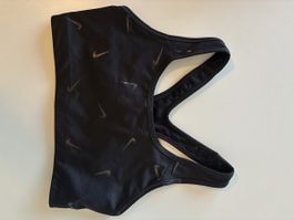Nike Sport Bra Black Dri-Fit Size M Used