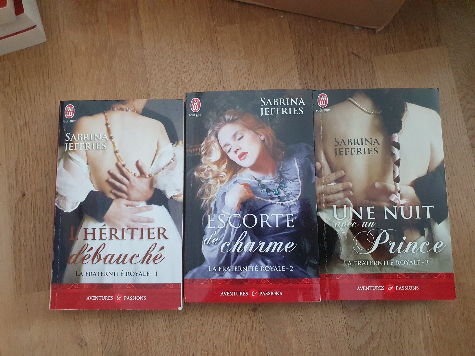 Libri: 3 romans de Sabrina Jeffries – Usato da Oftringen venduto da papillon075