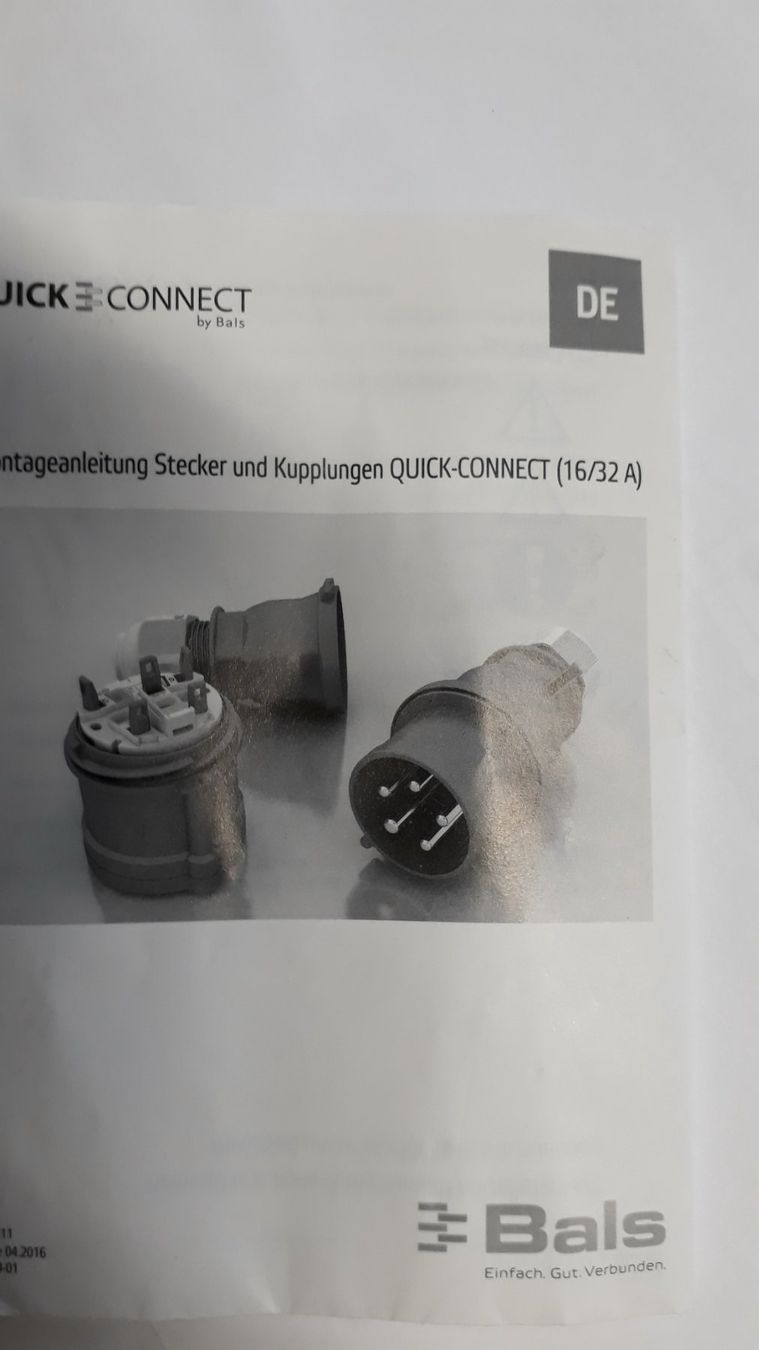 Unità & Adattatore: Robuste Starkstrom Stecker 16A, 5-polig, Rot, Neuwertig – Usato da Boswil venduto da yceman69 3