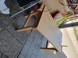 Werkbank aus Holz