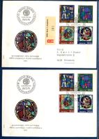 1970 - Pro Patria  FDC / 1 x -R - 1x ohne Adresse