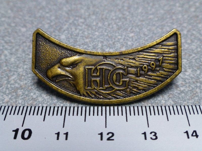 Placchette & Badge: PIN PINS HARLEY DAVIDSON HOG V-TWIN – Usato da Gränichen venduto da Jumbo77