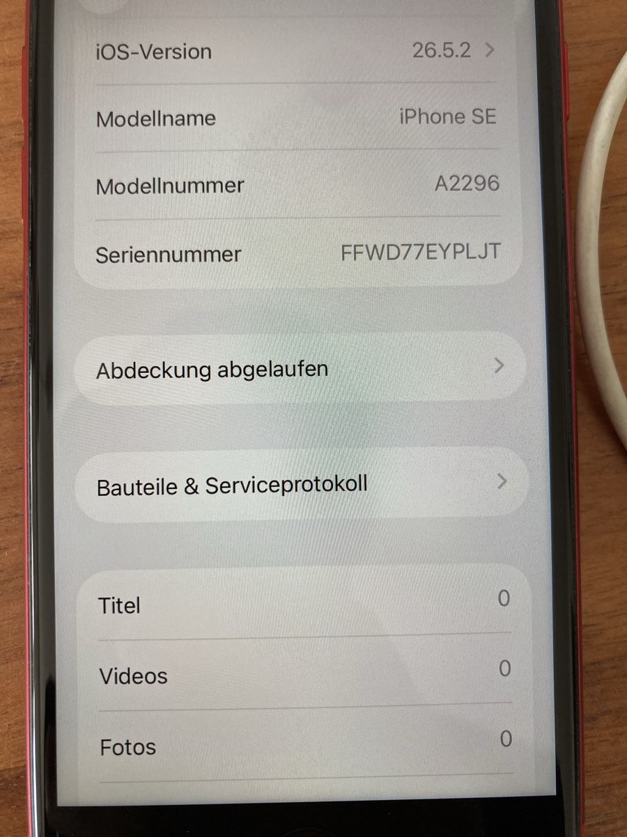 Apple Telefoni cellulari / Smartphones: Apple iPhone SE 2020 (2. Gen.) 64GB Rot – Usato da Rüegsauschachen venduto da maetsch 4