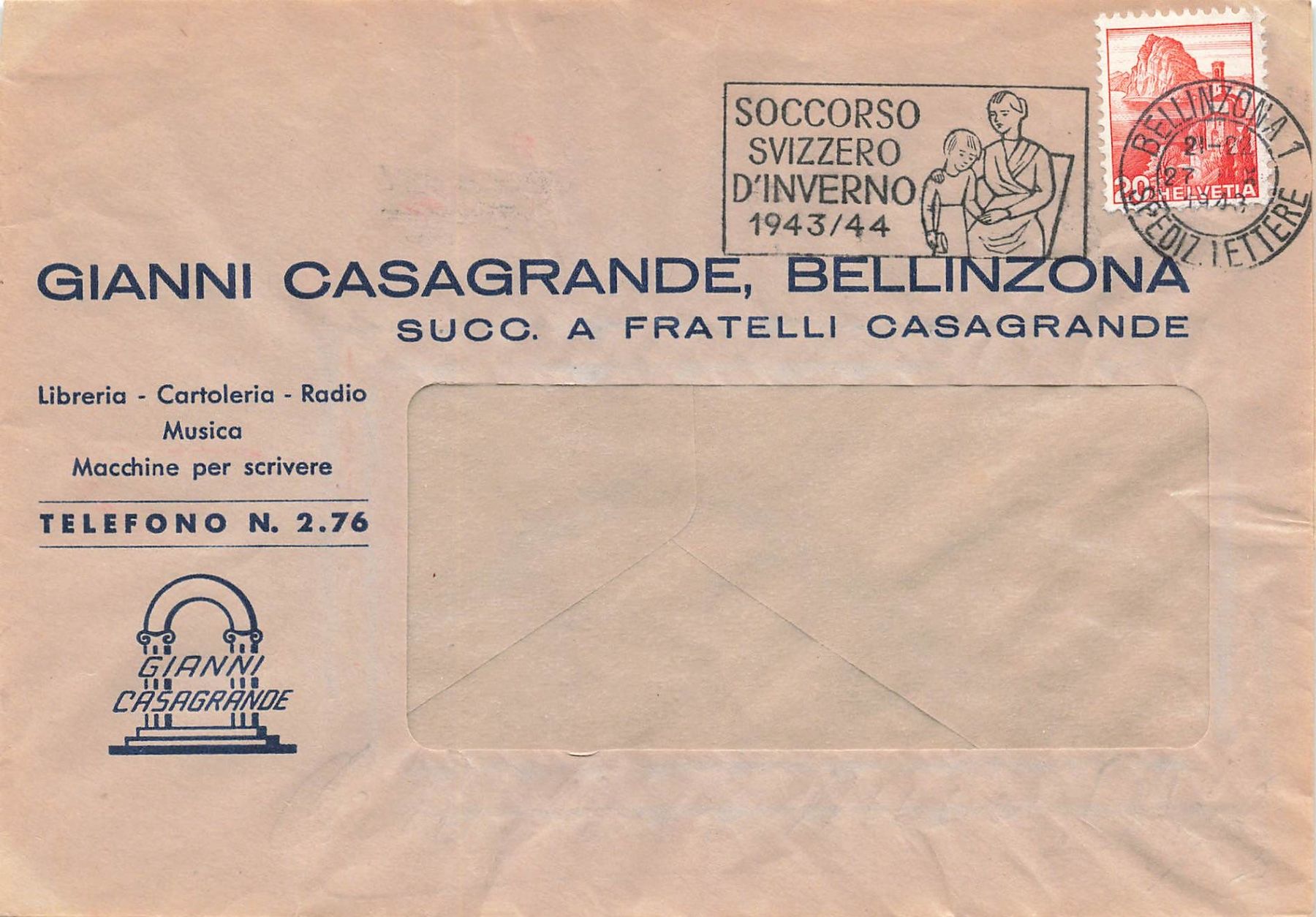 Cartes postales: Casagrande Bellinzona – D'occasion à Biasca par Blenio71