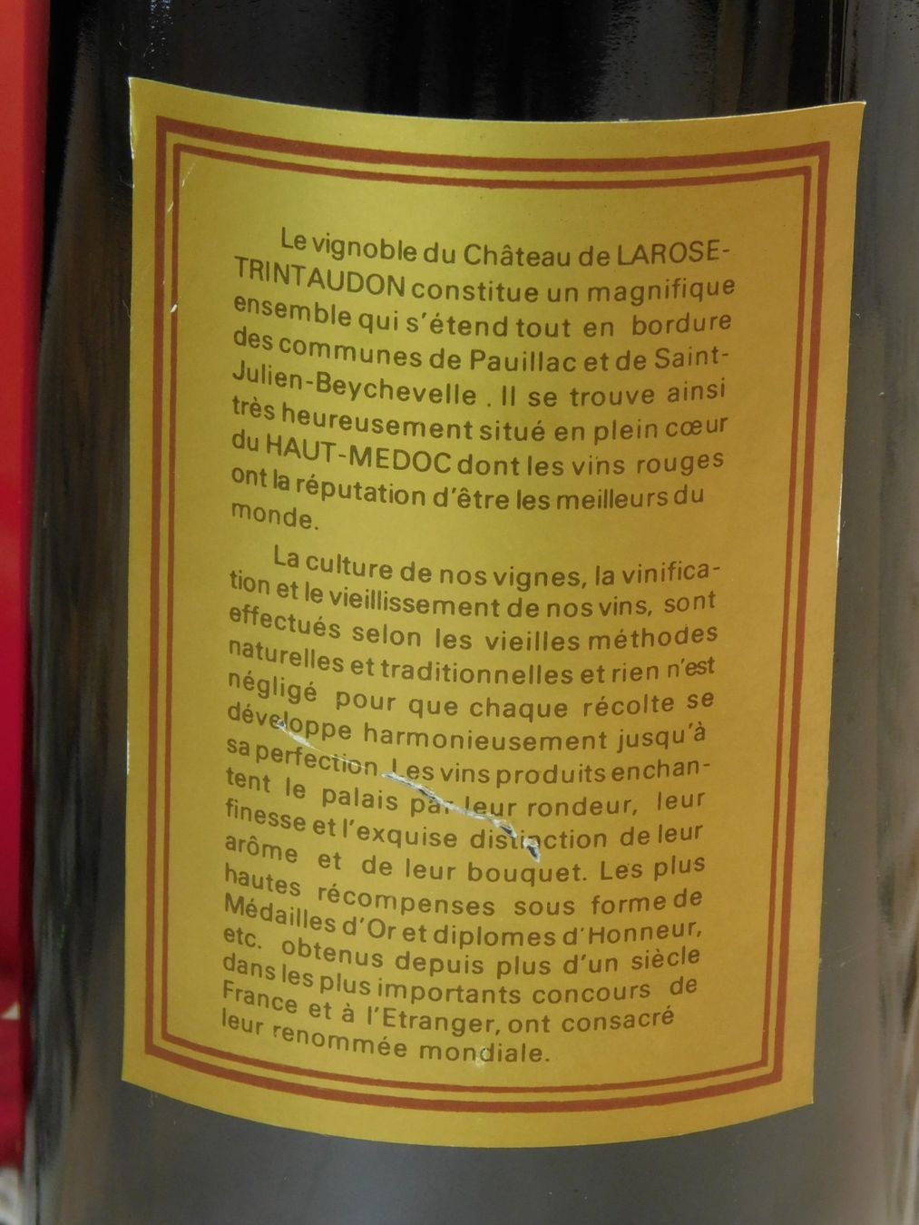 Wein: Château Larose -Trintaudon 1985er – Neu (gemäss Beschreibung) aus Emmenbrücke von Ulisse-22 3