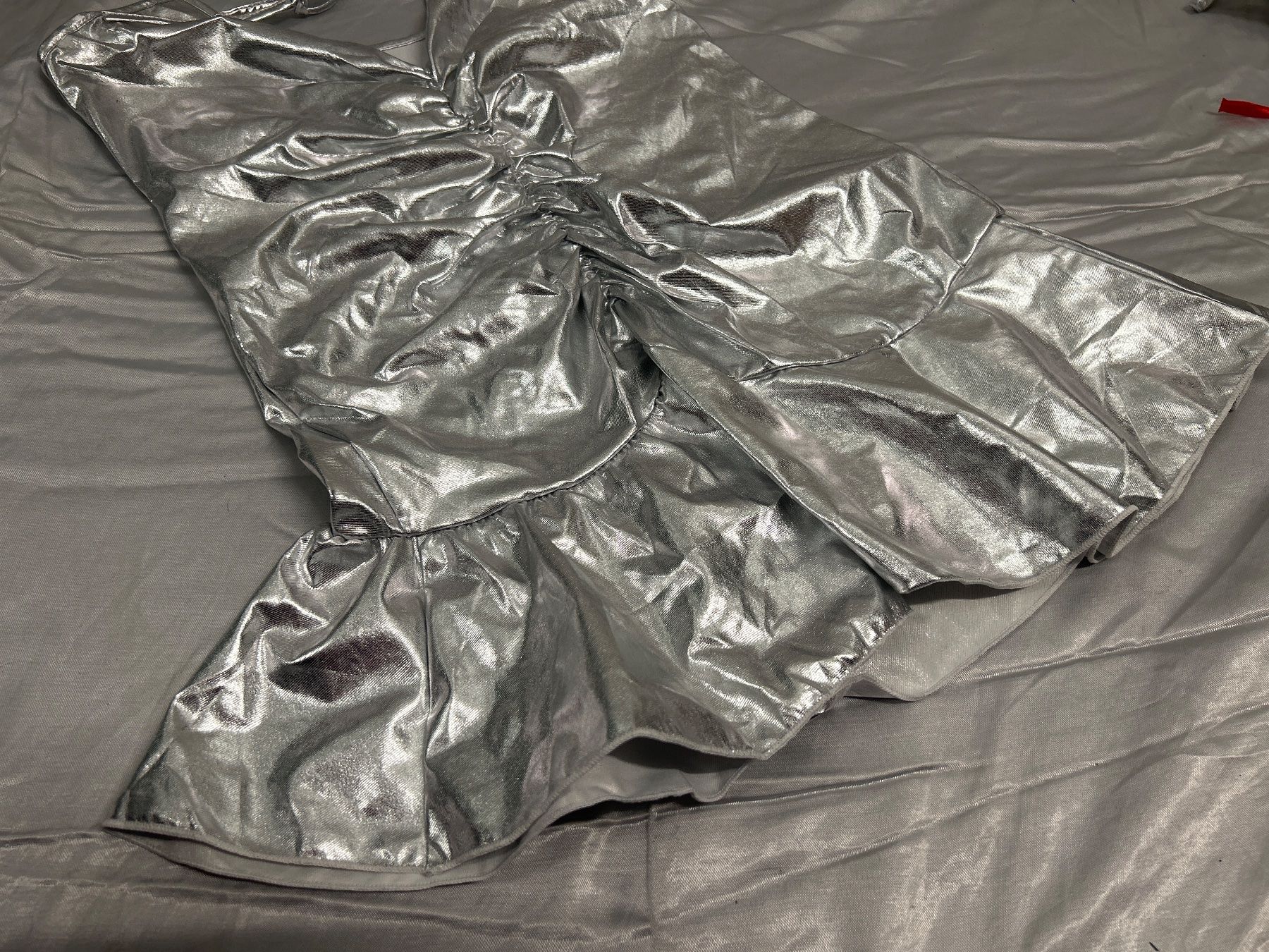 Sonstige Unterwäsche: Sexy Negligé Figurbetont Stretch silbrig Gr S NEU – Neu und originalverpackt aus Regensdorf von Spyke55 2