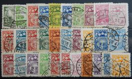 Lettland Lot mit alten Werten XIII