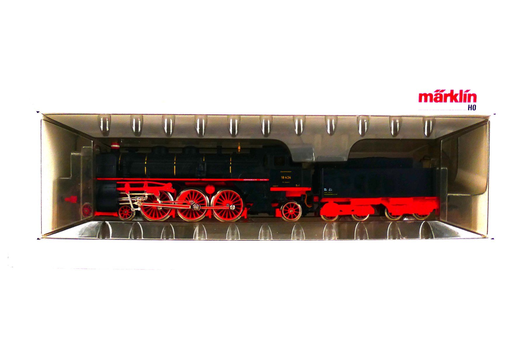 Märklin Modellini di ferrovie: Märklin Dampflokomotive BR 18 – Usato da Urtenen-Schönbühl venduto da Restwert_Schoenbuehl 3