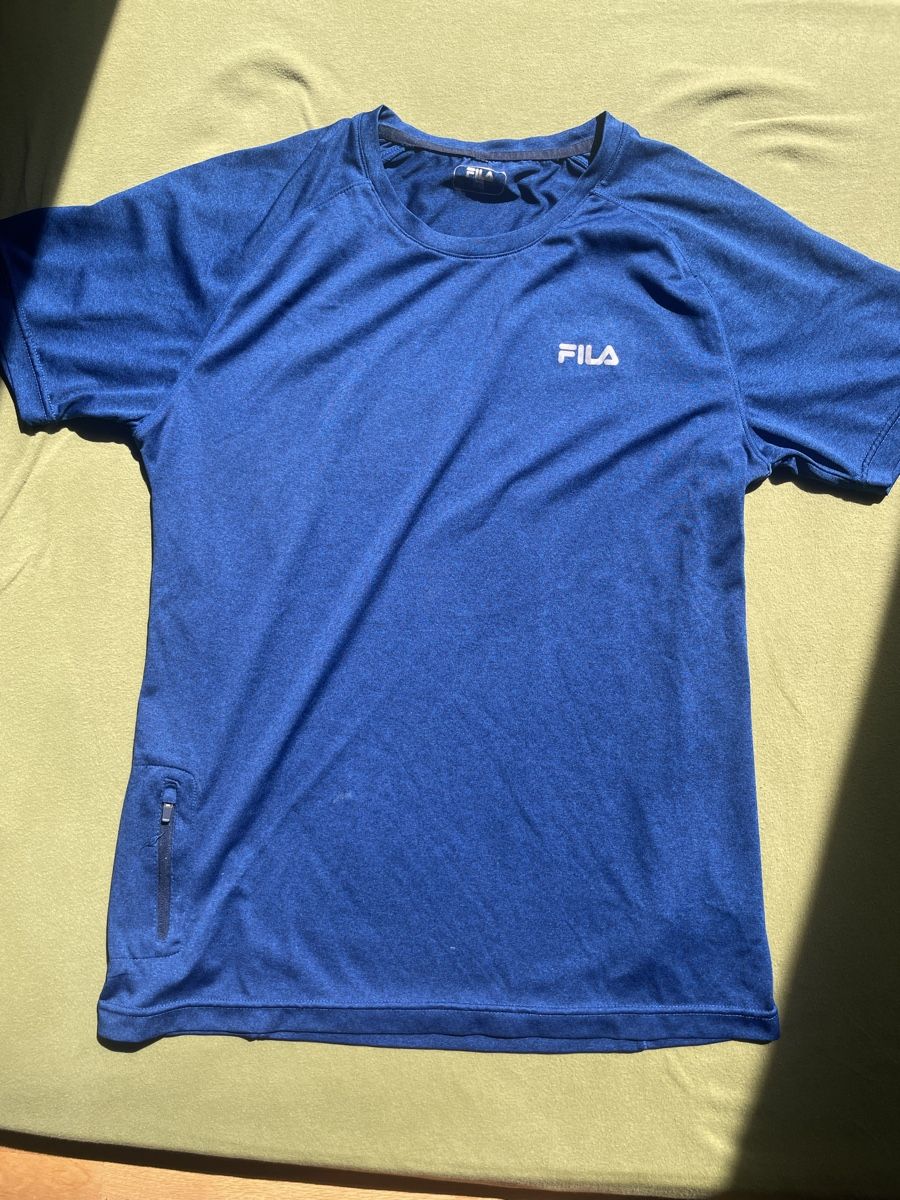 Fila T-Shirts: FILA Sportshirt blau – Gebraucht aus Stetten AG von xe_k33