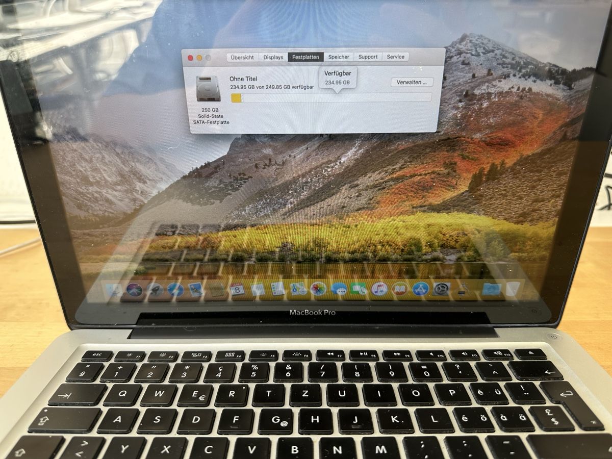 Apple Notebook: MacBook Pro 13“ Late 2011 – Usato da Luzern venduto da FrankGroebel 1