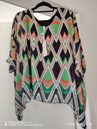 Bluse Damen Muster Grösse L Neu