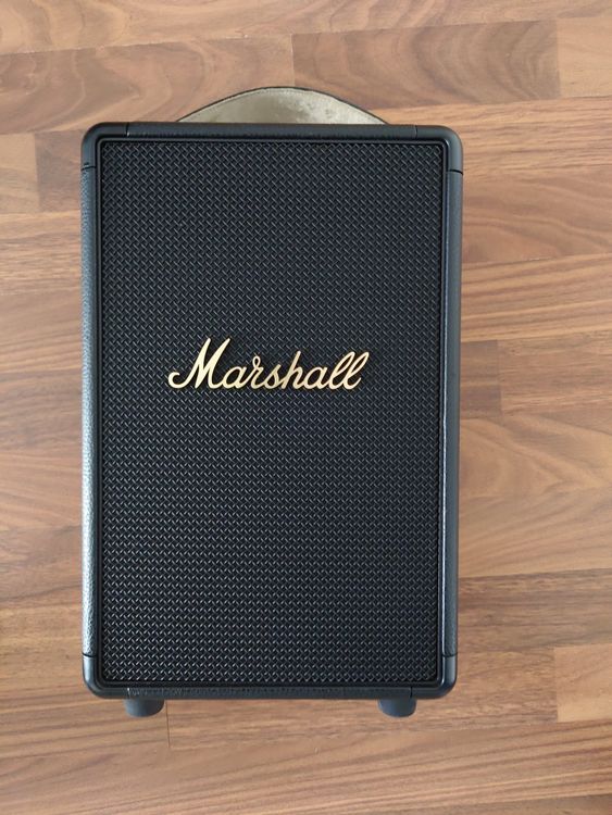 Marshall Tufton black/brass, Bluetooth | Kaufen auf Ricardo