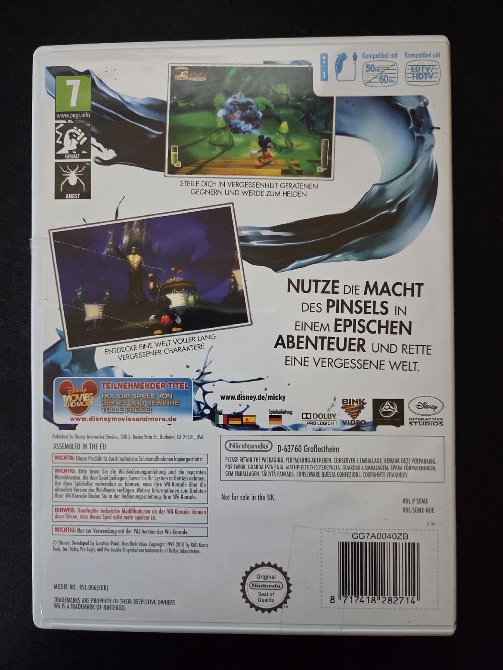 Nintendo Giochi: Mickey Epic CIB – Usato da Territet venduto da Cenh 2
