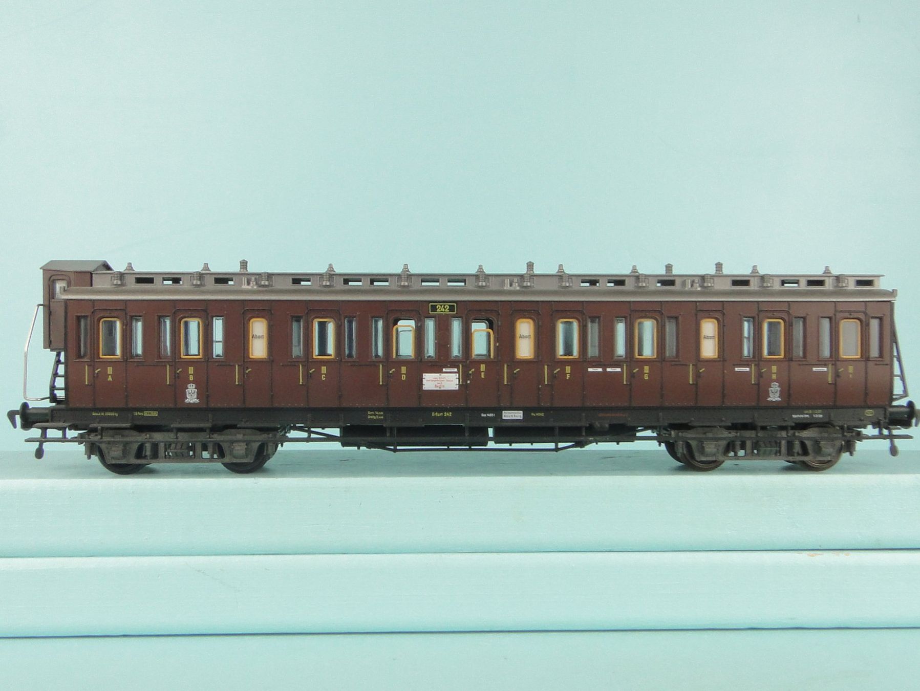 Fleischmann Modellini di ferrovie: Fleischmann Oldtimer Wagen 3 Kl. – Usato da Bülach venduto da cann11 3