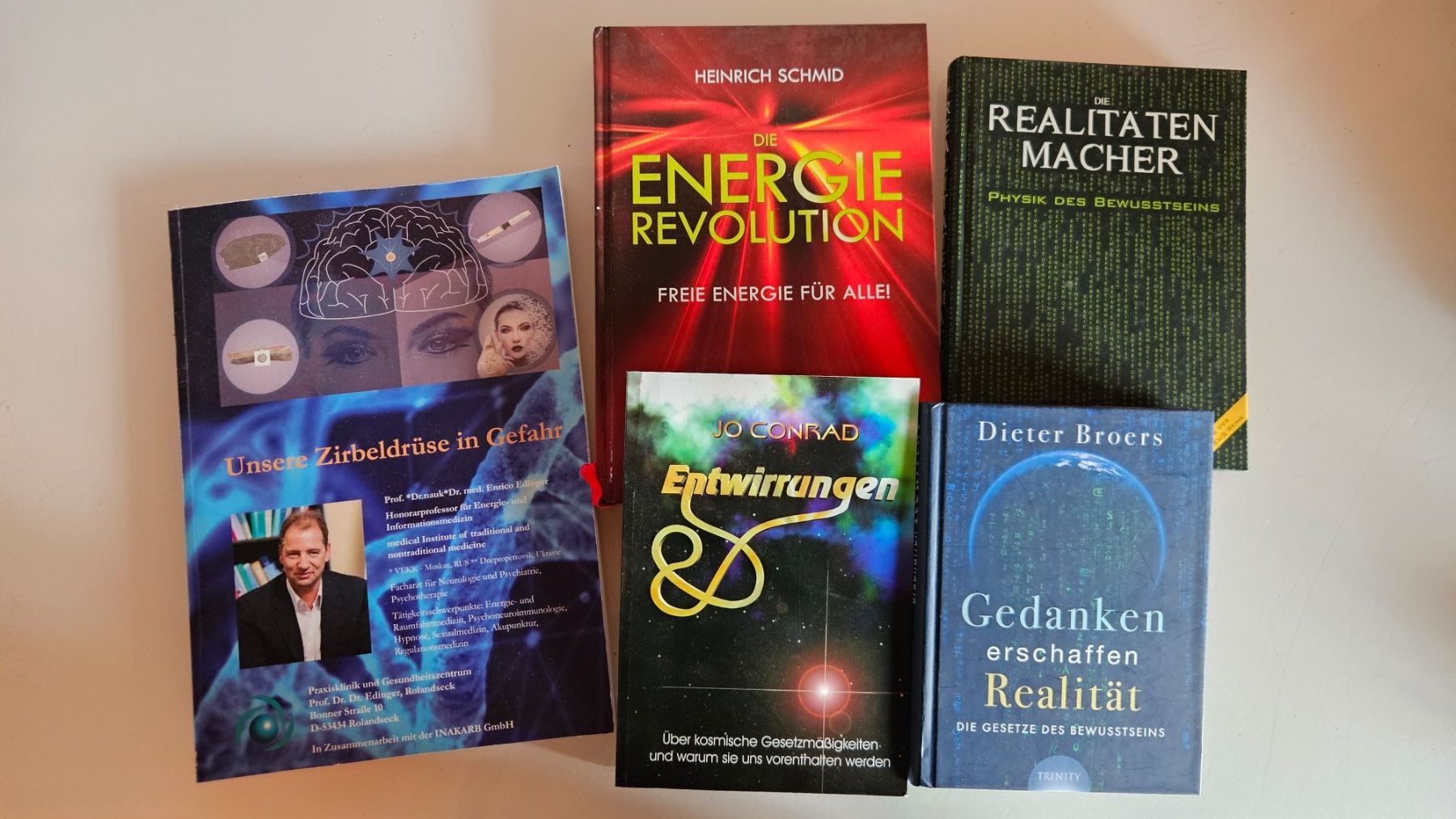 Livres: 5 x Bücher Bewusstsein – D'occasion à Basel par True_Hofer_Store