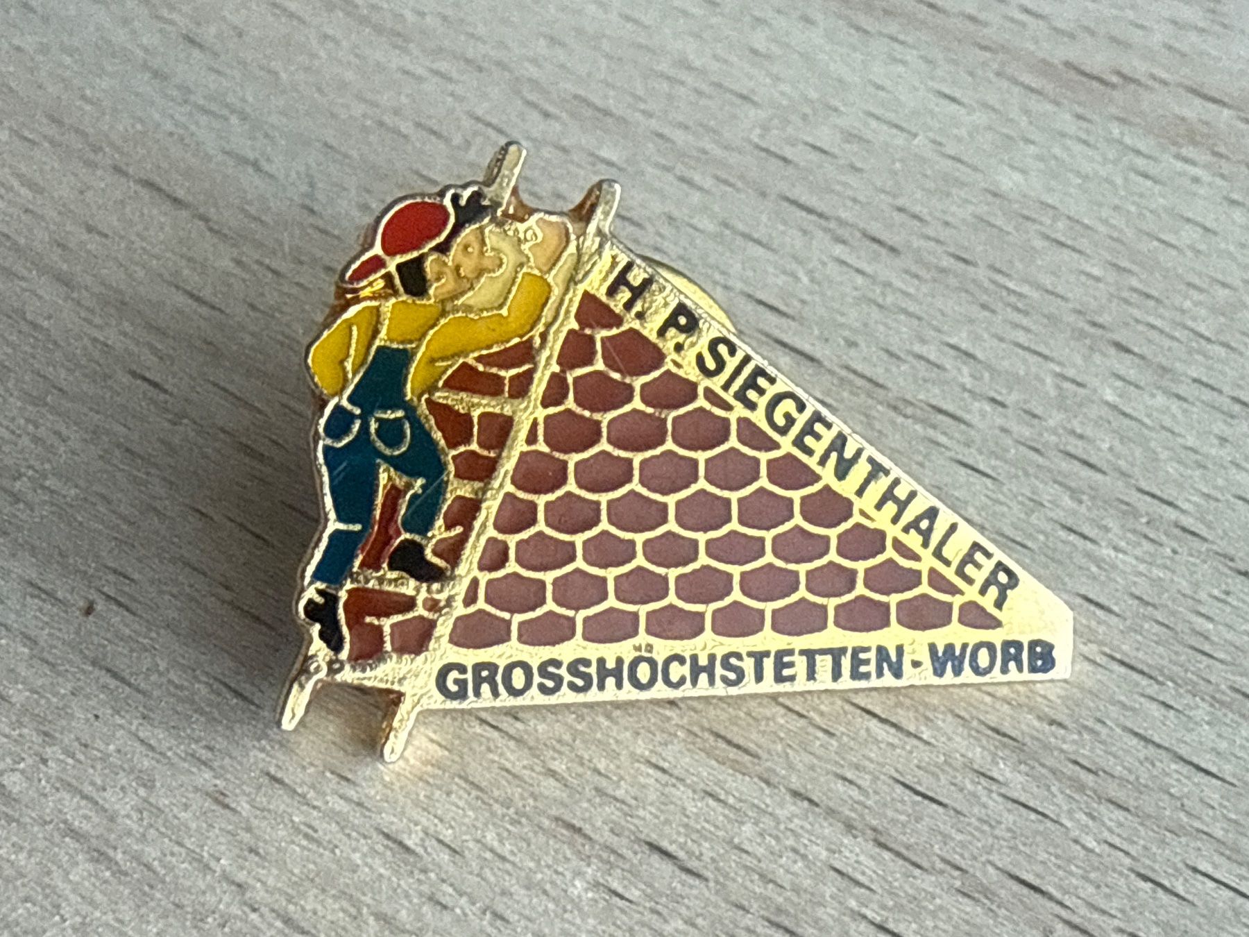 Placchette & Badge: Pin H.P. Siegenthaler,...Grosshöchstetten - Worb – Usato da Glattbrugg venduto da Schweigmatt