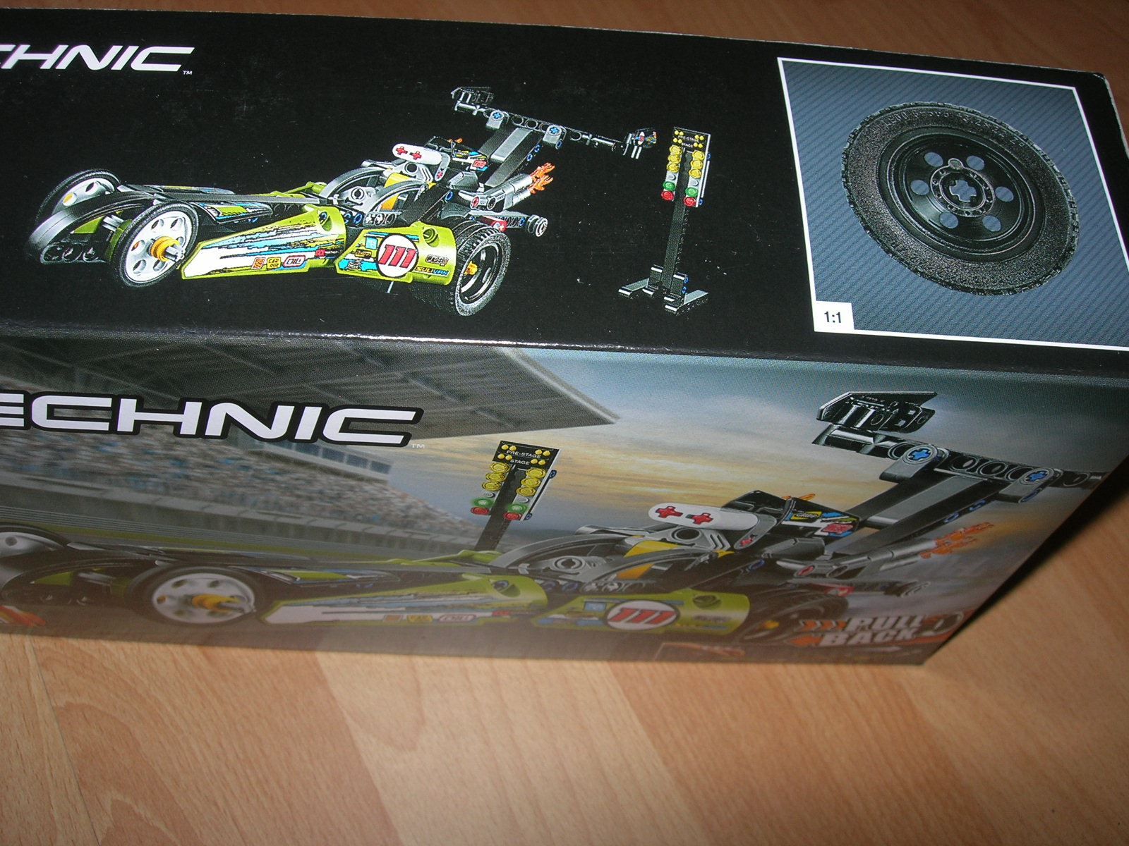 Lego Giocattoli: Lego Technic 42103 Dragster Rennauto – Nuovo e nell'imballaggio originale da Hornussen venduto da Corvette- 2