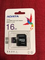 Adata microSDHC Card 16GB, ADATA, Premier, UHS-I