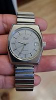 Montre Musette Guy Robert, Quartz Argenté Homme Bon état