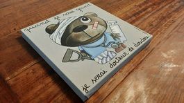 Bild * Teddy * Kinder * Deko * Vintage * Kunst