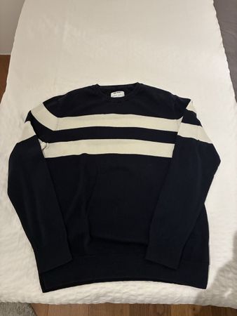 Pullover Old Navy gestreift dunkelblau Grösse M guter Zustan