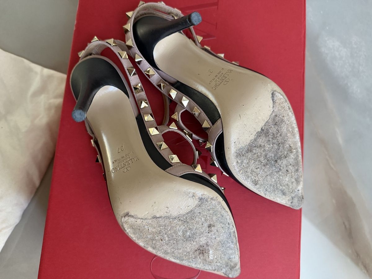 Valentino Damenschuhe: Valentino Garavani Rockstud Pumps Gr 37 – Gebraucht aus Zug von miami88mami 5