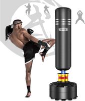 Boxsack freistehend Erwachsene MMA Heavy Duty mit Saugfuss