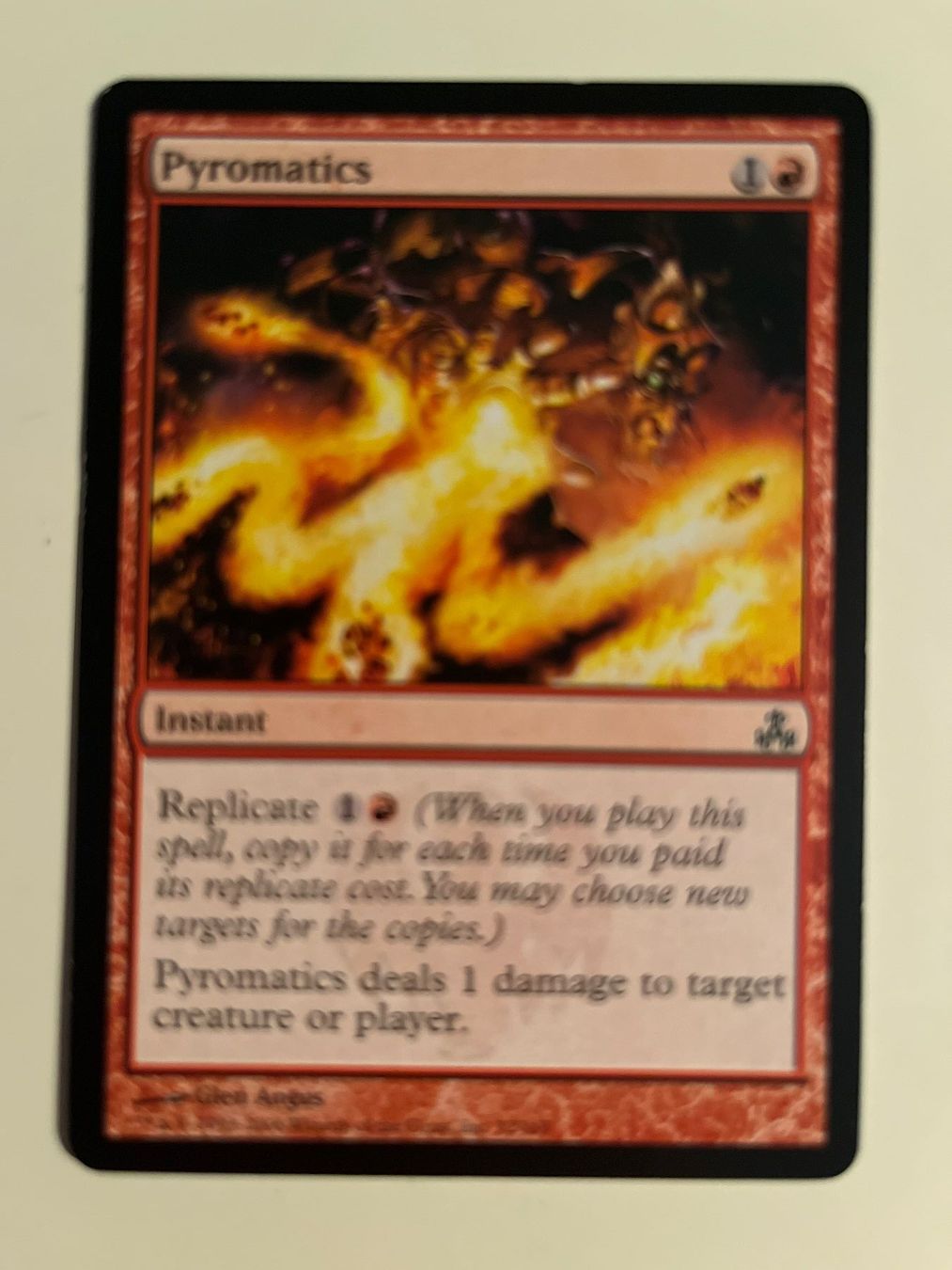 Magic The Gathering Sammelbilder & Trading cards: 1 x Pyromatics - Magic: The Gathering - MtG – Gebraucht aus Kriens von Shadi1980
