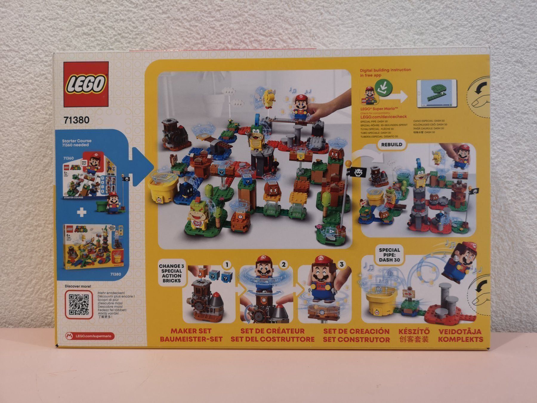 Lego Kit di costruzioni: Lego 71380 Mario Master Your Adventure – Nuovo e nell'imballaggio originale da Echichens venduto da aegis0129 1
