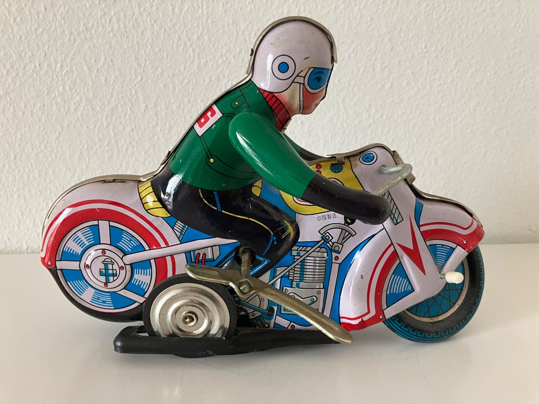 Giocattoli: Blech Motorrad mit Aufzugtechnik – Usato da Zürich venduto da Kue_Zuerich 3