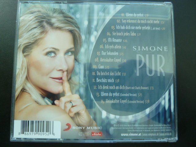 CD: Simone - Pur  (vergriffen) – Usato da Au ZH venduto da sikoku 2