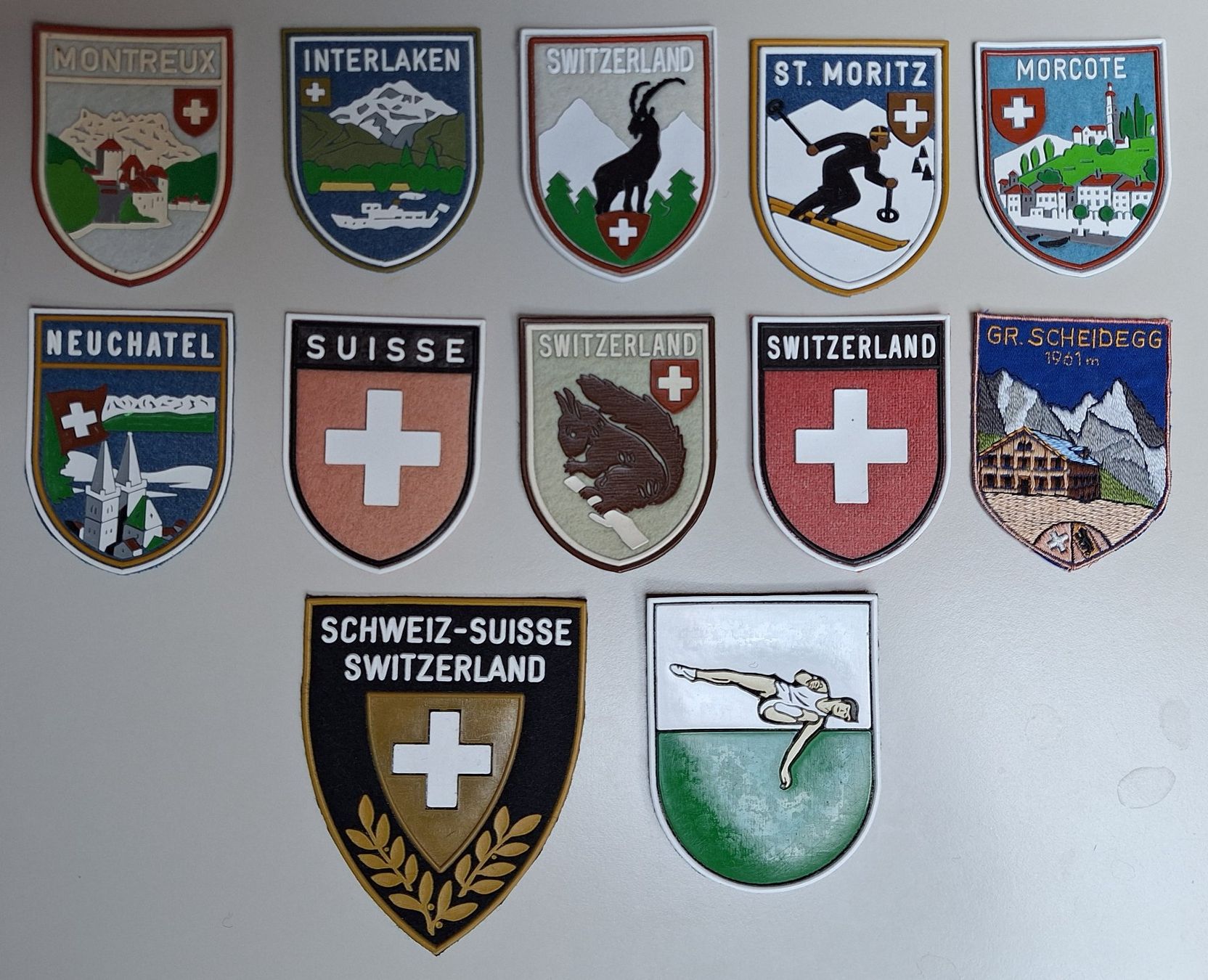 Patches: Wappen Schweiz – Gebraucht aus Lohn-Ammannsegg von