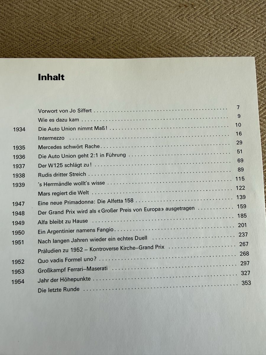 Libri: Formel 1 Buch Geschichte des Schweizer Grand Prix – Usato da Konolfingen venduto da petzipetz 3