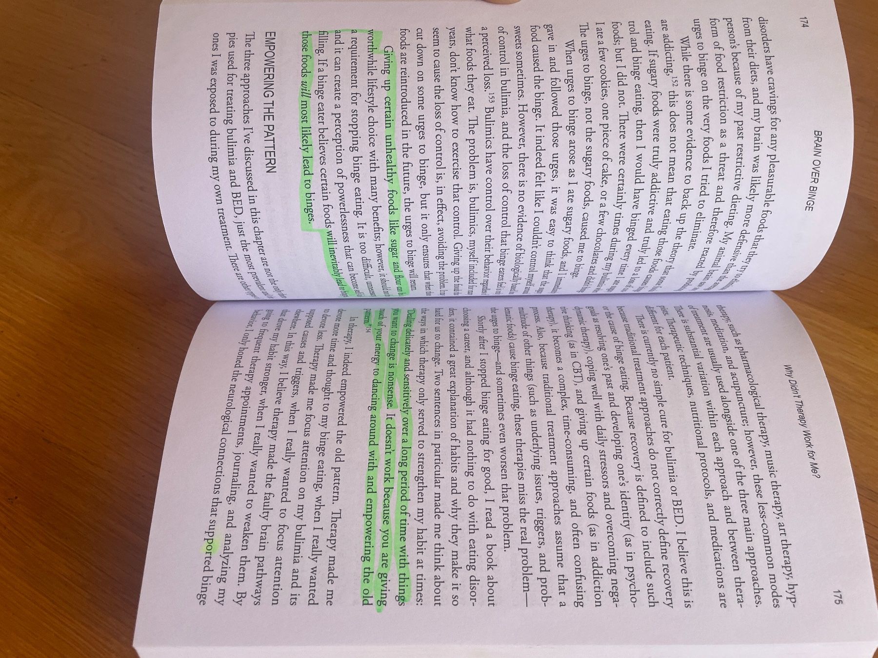Libri: Brain over Binge Buch – Usato da Zürich venduto da ele_n2mn 2
