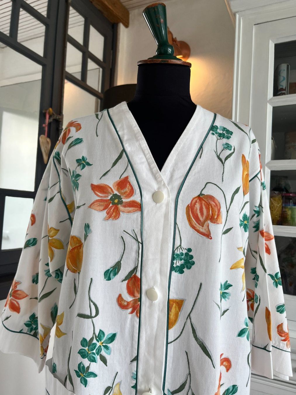 Peignoirs: Peignoir fleuri M – D'occasion à Seiry par vanille08 5