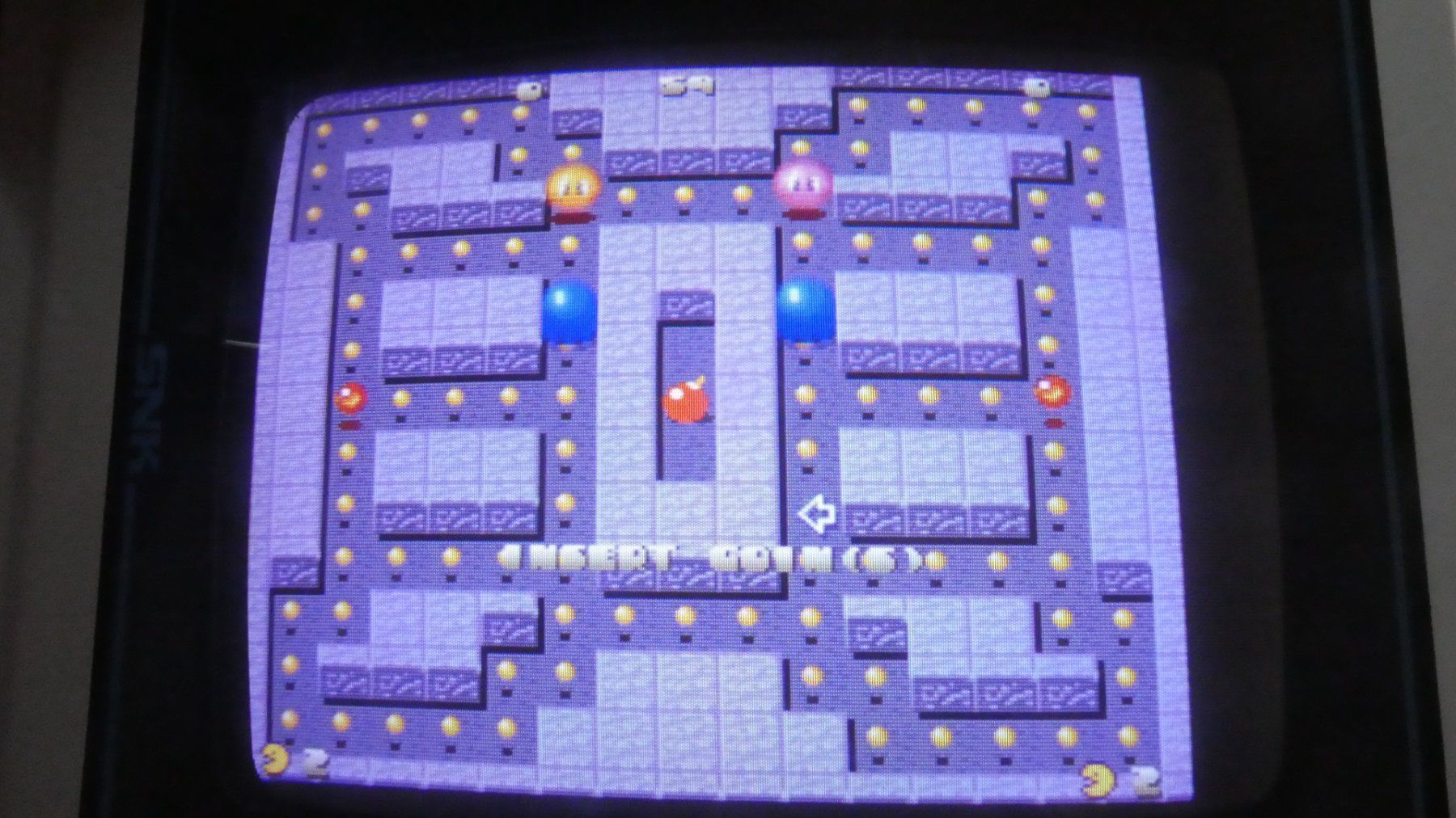 Slot Machine: Arcadeplatine "Hyper Pacman" (SemiCom) – Usato da Lausen venduto da Vectrex1 1