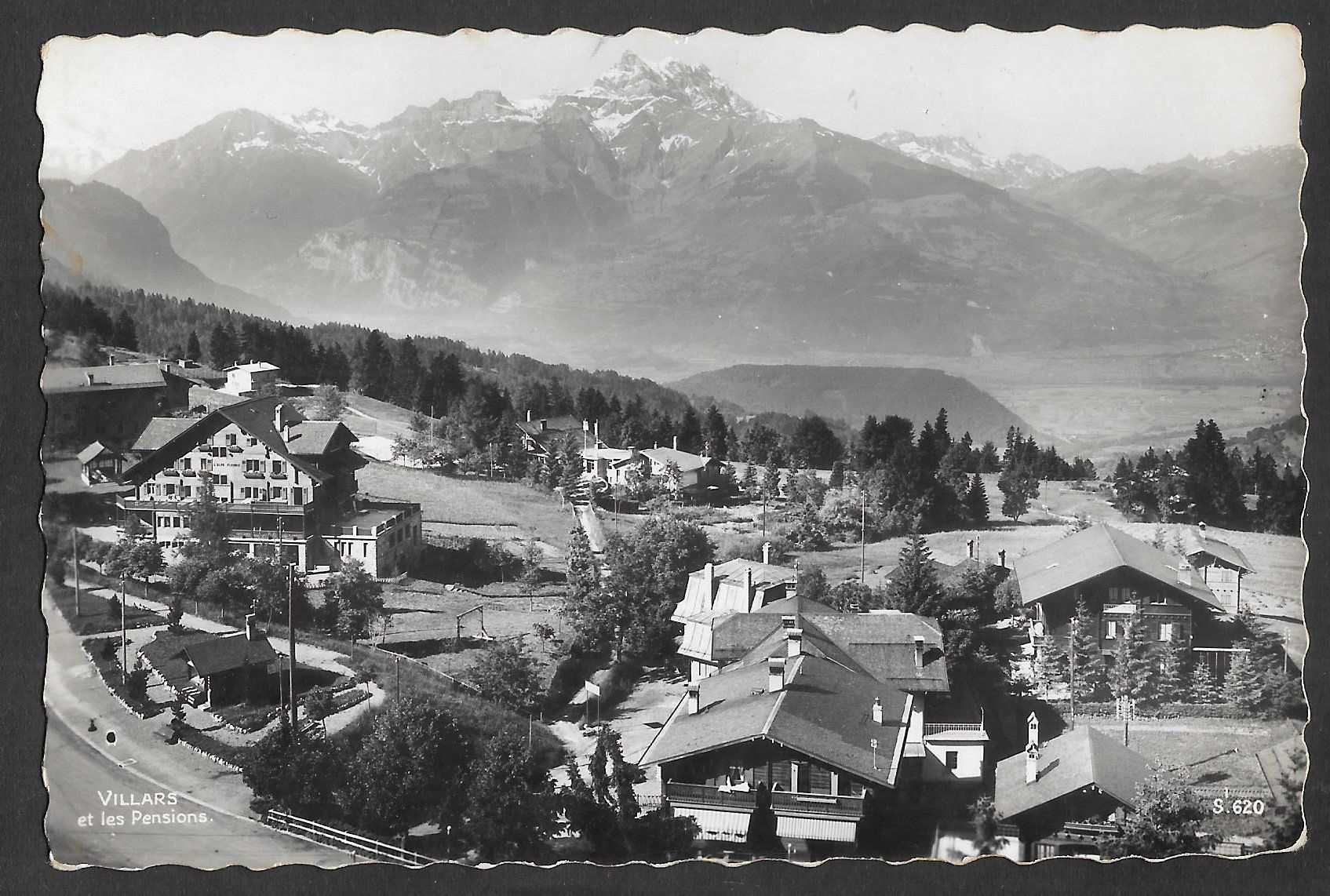 Cartes postales: Villars et les Pensions Feldpoststempel – D'occasion à Olten par clotaldi